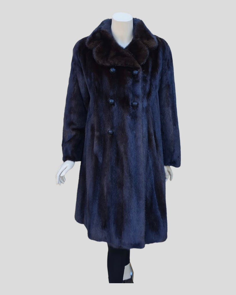 VTG Mink Coat Handmade online Womens Petite