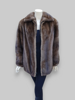 Unisex Lunaraine Mink Zip Jacket -Large