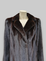 Vintage Dark Mink Jacket -Medium/Large