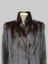 Vintage Dark Mink Jacket -Medium/Large