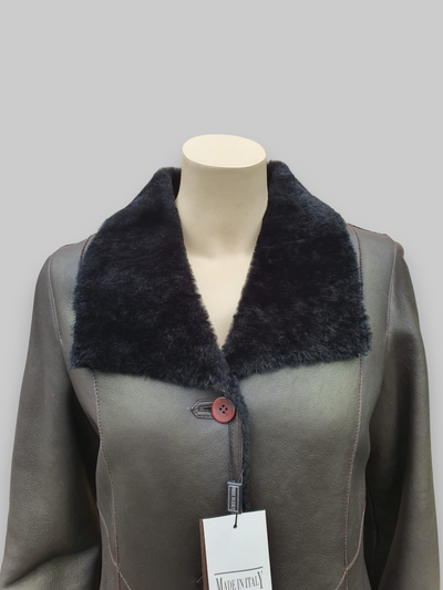 Spanish Merino Shearling Jacket -Size 40