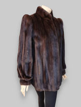 Vintage Mahogany Mink Jacket -Medium