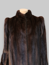 Vintage Mahogany Mink Jacket -Medium