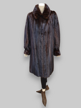 Vintage Ranch Mink Coat (Blackglama) -Medium