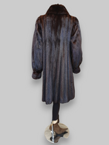 Vintage Ranch Mink Coat (Blackglama) -Medium