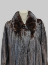 Vintage Ranch Mink Coat (Blackglama) -Medium