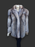 Vintage Krystal Fox Jacket -Medium