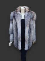 Vintage Krystal Fox Jacket -Medium