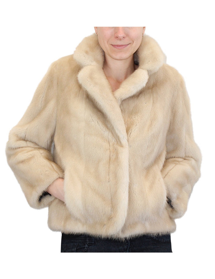 Mink fur coat 