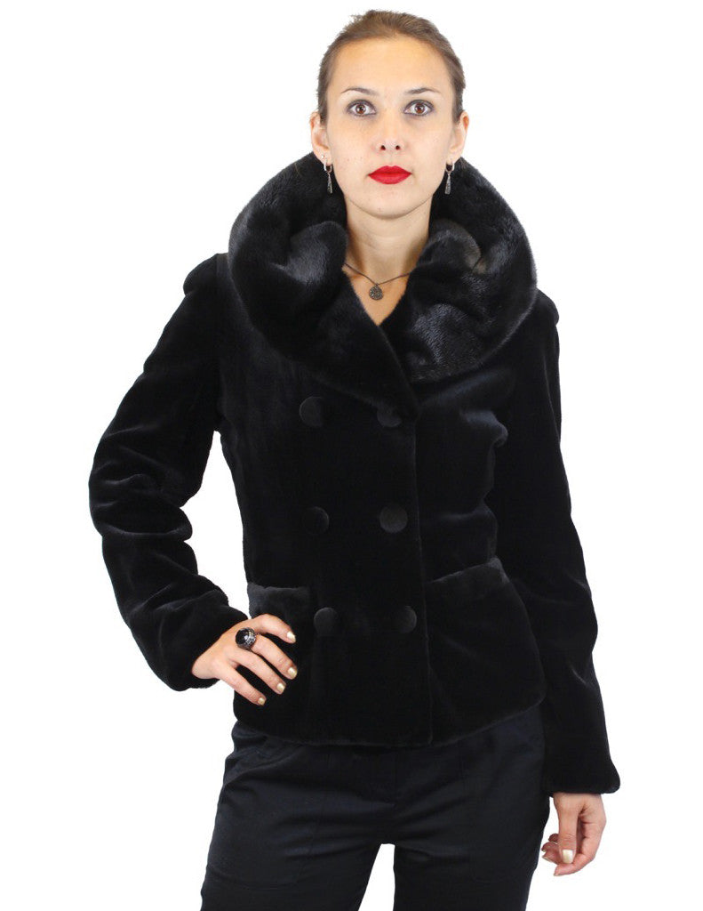 Jackets & Coats, Elegant Dark Mink Fur Jacket Bolero From Germany Clean No  Monogram